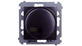 Simon 54 Łącznik Zdalnie Sterowany Z Przekaźnikiem Antracyt Dwp10p.01/48