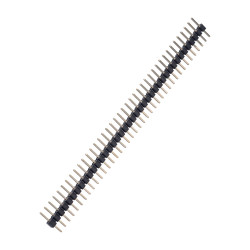 TruConnect 40 Way Single Row PCB Header Plug 2mm Pitch