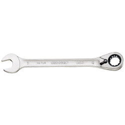Gedore 2297302 Open-end Wrench With reversible Ring Ratchet UD 13 mm