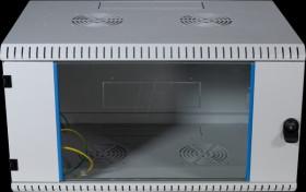 691718VGR.60 19" wall-mounted housing, 18U, depth 600 mm