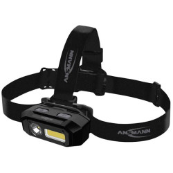 Ansmann 990-00129 RS800 Headlamp Rechargeable 800lm 6W/3W LEDs Sensor Mode