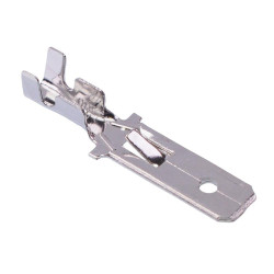 6.3mm Male Crimp Terminal with Latch 16-18AWG