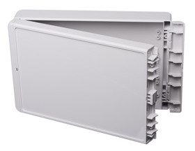 Obudowa ABS szerokość zew. 170 mm długość zew. 271 mm wys. zew. 60 mm Bopla IP66, IP68 Jasnoszary