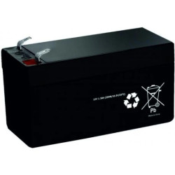 Akumulator VRLA AGM 12V 1,3Ah MAX-AKU-12V