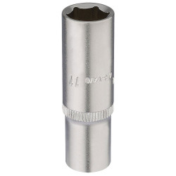 Elora 58731 11mm 1/4&quot; Square Drive Deep Socket