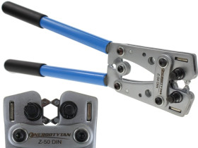 Praska mechaniczna do końcówek kablowych 6-50 / zaciskarka do kabli 6-50mm2 / Praska 6-10-16-25-35-50 / Z-50 DIN