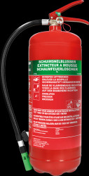 BS-6 Fire extinguisher, foam, 6 liters