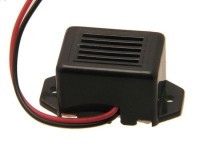 BUZ-23-12G Przetwornik z generatorem, wymiary: 16x23x15 mm (zasilanie: 12V) z kabelkiem