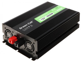 Przetwornica napięcia DC/AC 12V / 230V 2000W (4000W) INV/12P2000/LCD-GC