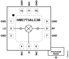6 GHz to 26 GHz, GaAs MMIC Fundamental Mixer