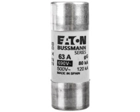 Wkładka bezpiecznikowa cylindryczna 22x58mm 63A gL/gG 690V C22G63