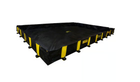 Kontrola zanieczyszczeń Bariera przeciwrozlewowa pojemność 1910g Kontrola wycieków Tkanina z powłoką PVC Justrite