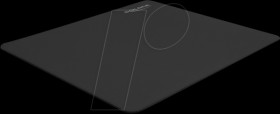 12152 Mouse mat, 450 x 400 x 4 mm, black