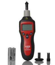 Miernik prędkości kątowej RS PRO LCD dokładność ±0,05% + 1 cyfra