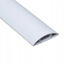 Listwa maskująca przewody TV maskownica uniwersalna napodłogowa naścienna 75x18mm biała 2m