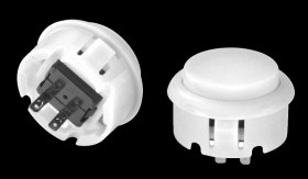 Opencircuit Arcade push button 30mm - white