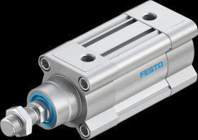 1366948 Standard cylinder, DSBC, dia. 50 mm, M16x1.5, G1/4, PPVA