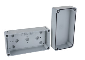 Szafka ścienna rozdzielcza 94 mm 94 mm 81mm Poliwęglan Rittal RAL 7035