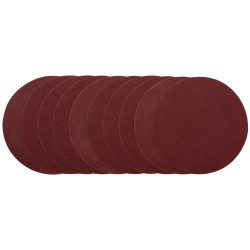 Draper 10232 Sanding Discs, 200mm, 80 Grit (Pack of 10)