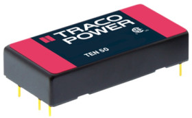 DC converter, 18-36 VDC, 50 W, 1 output, 5 VDC, 92 % efficiency, TEN 50-2411