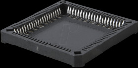 IC socket, 84-pin, SMD-PLCC