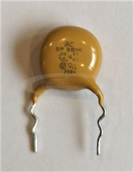 680pF 440VAC X1 250VAC Y1 10% Y5P R=10mm kondensator S681K39Y5PQ6XT0RXA VISHAY BCcomponents