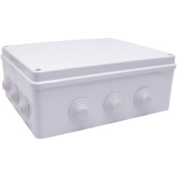 TruComponents 308026 300x250x120 Junction Box ABS plastic White