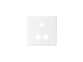 SIMON 82 Pokrywa gniazda Mini jack + 2 RCA biały 8201092-030 KONTAKT SIMON