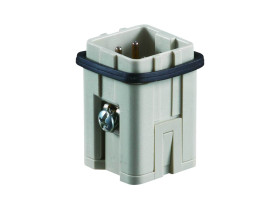 Moduł złączy dużej mocy 5-pinowe TE Connectivity 10A 4 + PE Męski Zacisk skręcany Wciskane Proste