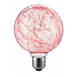 Żarówka LED E27 2W dekoracyjna czerwona G125