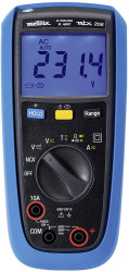 Metrix MTX 202 Multimetr Kalibracja (ISO) cyfrowy IP54 CAT III 600 V Wyświetlane liczby: 4000