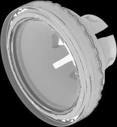 Pressure cap, Ø 19.7 mm, round, for 84 series, 84-7111.700