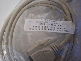 Scsi Cable DH50 M/M 1m