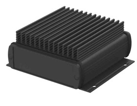 Obudowa ogólnego użytku Aluminium szerokość zew. 32 mm długość zew. 106 mm wys. zew. 32 mm Bopla IP65 Czarny