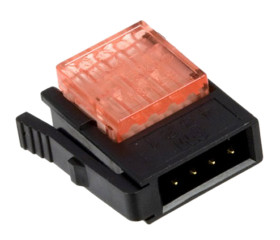 Złącze IDC 4-pinowe raster: 2.0mm Męski Montaż na kablu 3M