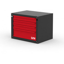 Stół warsztatowy szer. 603mm maks. obciążenie: 50kg Stół warsztatowy z szufladami dł. 458mm wys. 460mm