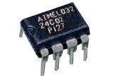 Pamięć EEPROM 24C02 Atmel (DIL8)