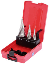 Zestaw wierteł stożkowych stopniowych KS Tools 3302404 1 szt.