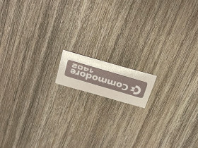 Commodore 1402 monitor badge