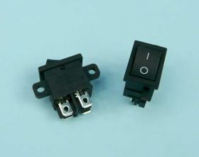 WYŁ.6A/250V 2-TOR ON-OFF CZARNY