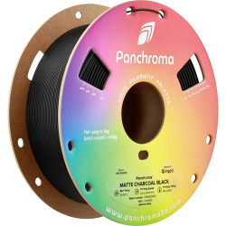 Polymaker CA04015 Panchroma™ Matte Filament PLA 1.75mm 1Kg Charcoal Black Matt