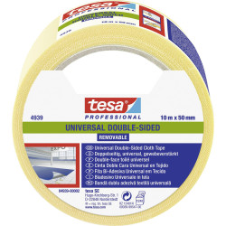 tesa 04939-00002-11 Universal removable gaffer Tape 10m x 50mm white