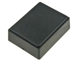 Obudowa Z70 bez wentylacji; czarna; plastikowa; 28x59x76mm