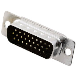 Encitech 2103-0400-02 D-Sub Pin Strip 26 solder Pins 1pc tray 180&#xB0;