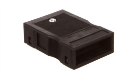 Obudowa Odciążająca Przewody 3-Torowa Czarna 770-503 /50Szt./