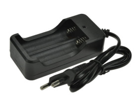 Ładowarka sieciowa na 2 akumulatory litowe 18650