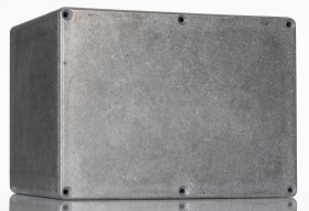 Obudowa Aluminium odlewane szerokość zew. 121 mm długość zew. 171 mm wys. zew. 105 mm Hammond IP54 Naturalny