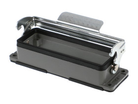 Wzmocnione złącze zasilania Molex Montaż w przegrodzie rozmiar 24B Wejście od spodu