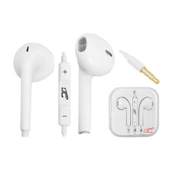 Słuchawki LTC204 douszne Białe jack 3,5mm