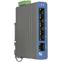 Wachendorff ETHSW50K Industrial Ethernet Switch 5-Port IP30 Compact Design